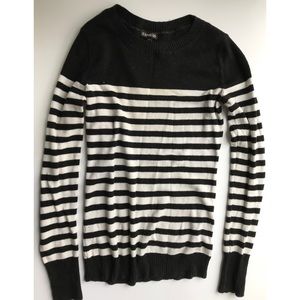 Striped Light Weight Knit Sweater